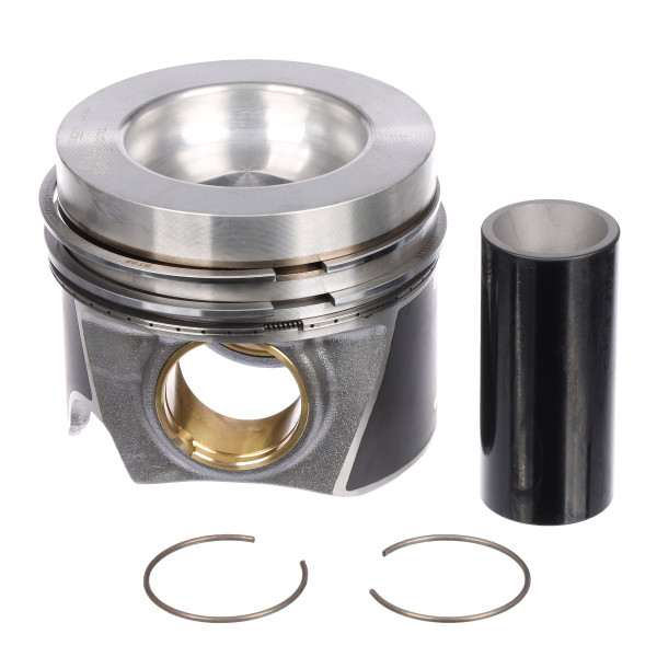 Piston with rings and pin - 028PI00168000 MAHLE - 03N107065D, 03N107065H, 41862600