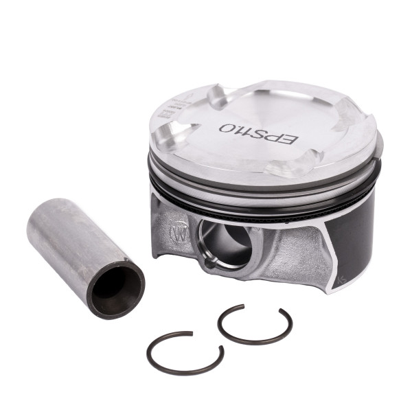 Piston with rings and pin - 081PI00125000 MAHLE - 11258678931, 8678931, 42101600