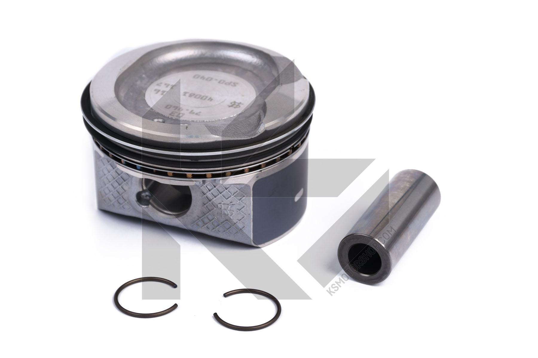 Complete piston with rings and pin 40081600 KOLBENSCHMIDT K