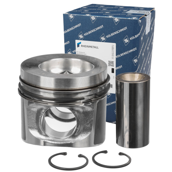 Piston with rings and pin - 40441600 KOLBENSCHMIDT - 04501383, 20849999, 04284390