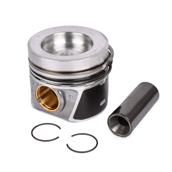 Piston with rings and pin - 41661600 KOLBENSCHMIDT - 04L107065M, 04L107065M001, 04L107065S