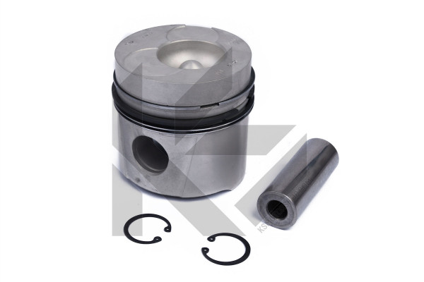 93118600, Piston with rings and pin, KOLBENSCHMIDT, 6161758, 0142000, 175-9941, 093063, 142000, 1759941