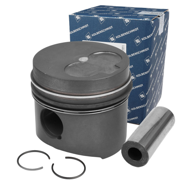 93260700, Complete piston with rings and pin, KOLBENSCHMIDT