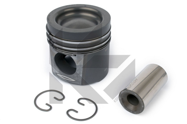 Piston with rings and pin - 94931600 KOLBENSCHMIDT - A9260304817, 9060304817, 9060304417