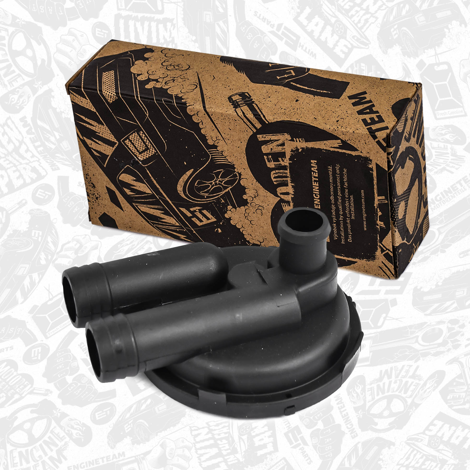 Oil Trap, crankcase breather - CB0012 ET ENGINETEAM - 037129101G | K  MOTORSHOP