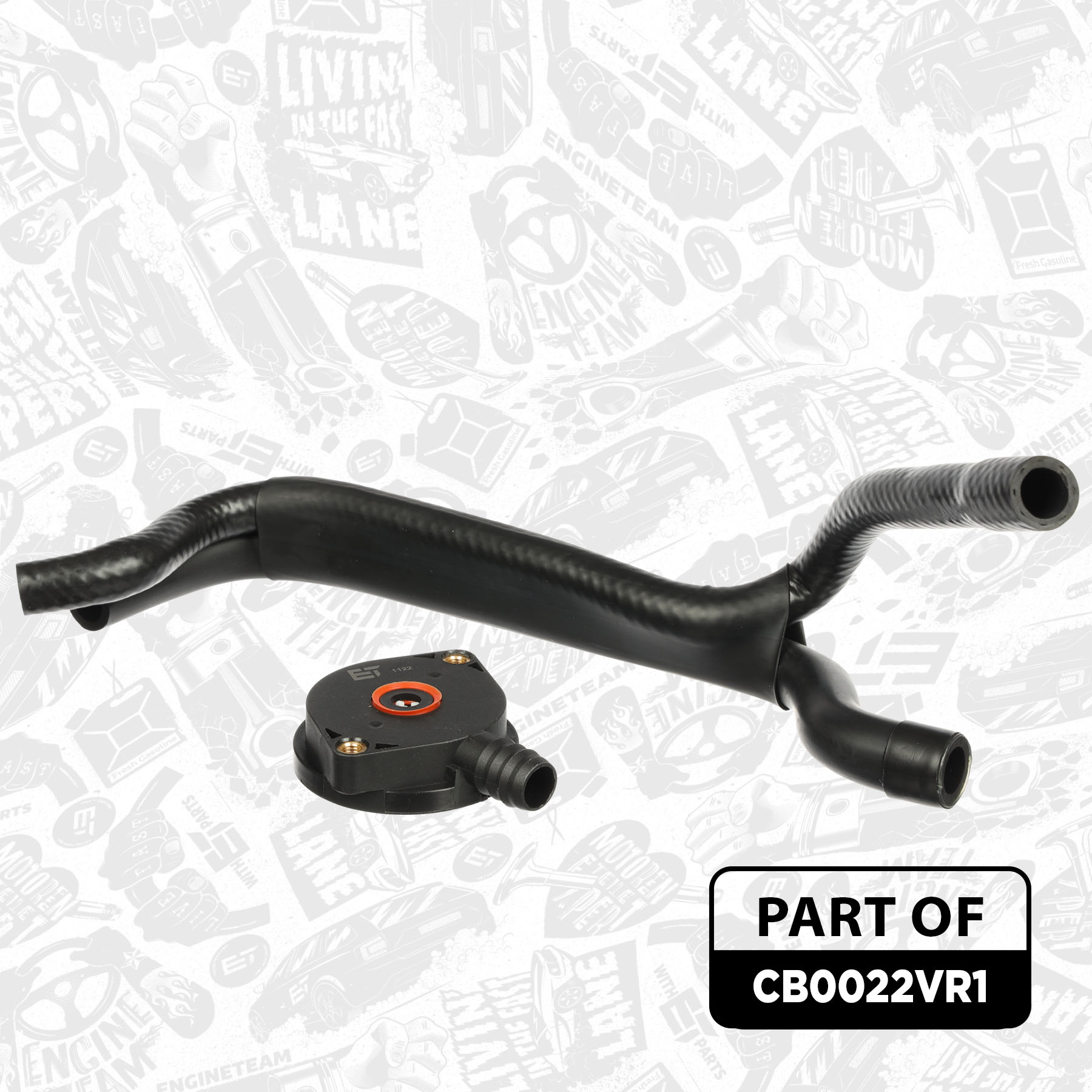 Oil Separator, crankcase ventilation CB0022VR1 ET