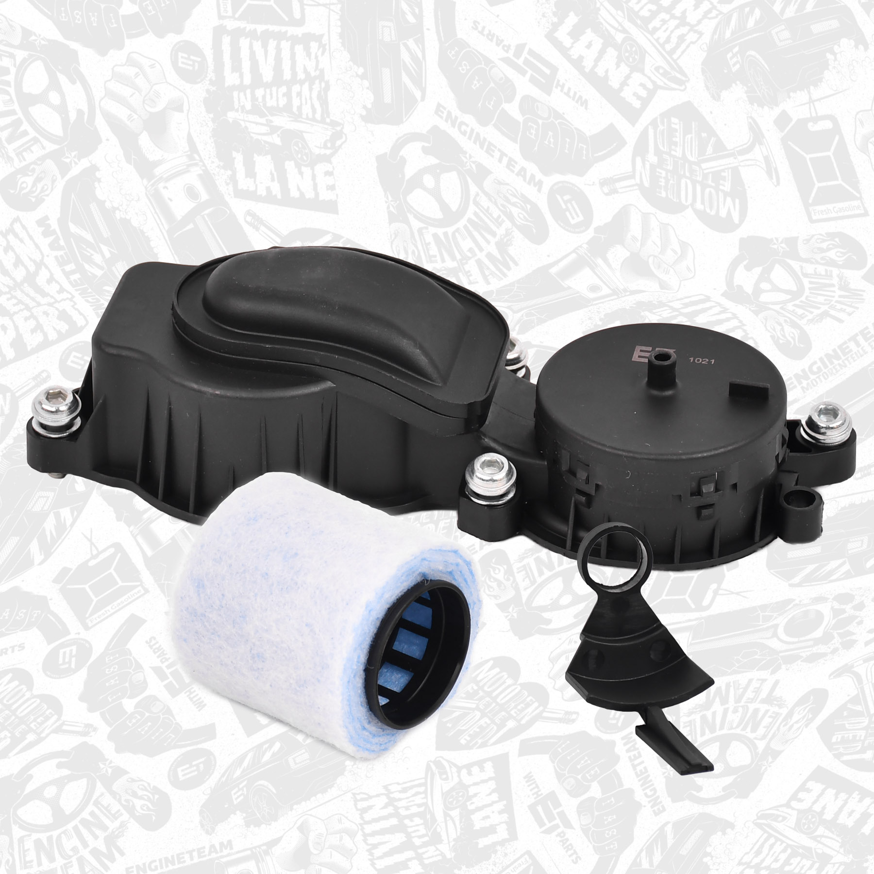 Oil Separator, crankcase ventilation CB0032 ET 05607485, 11127781465, 8510224 K