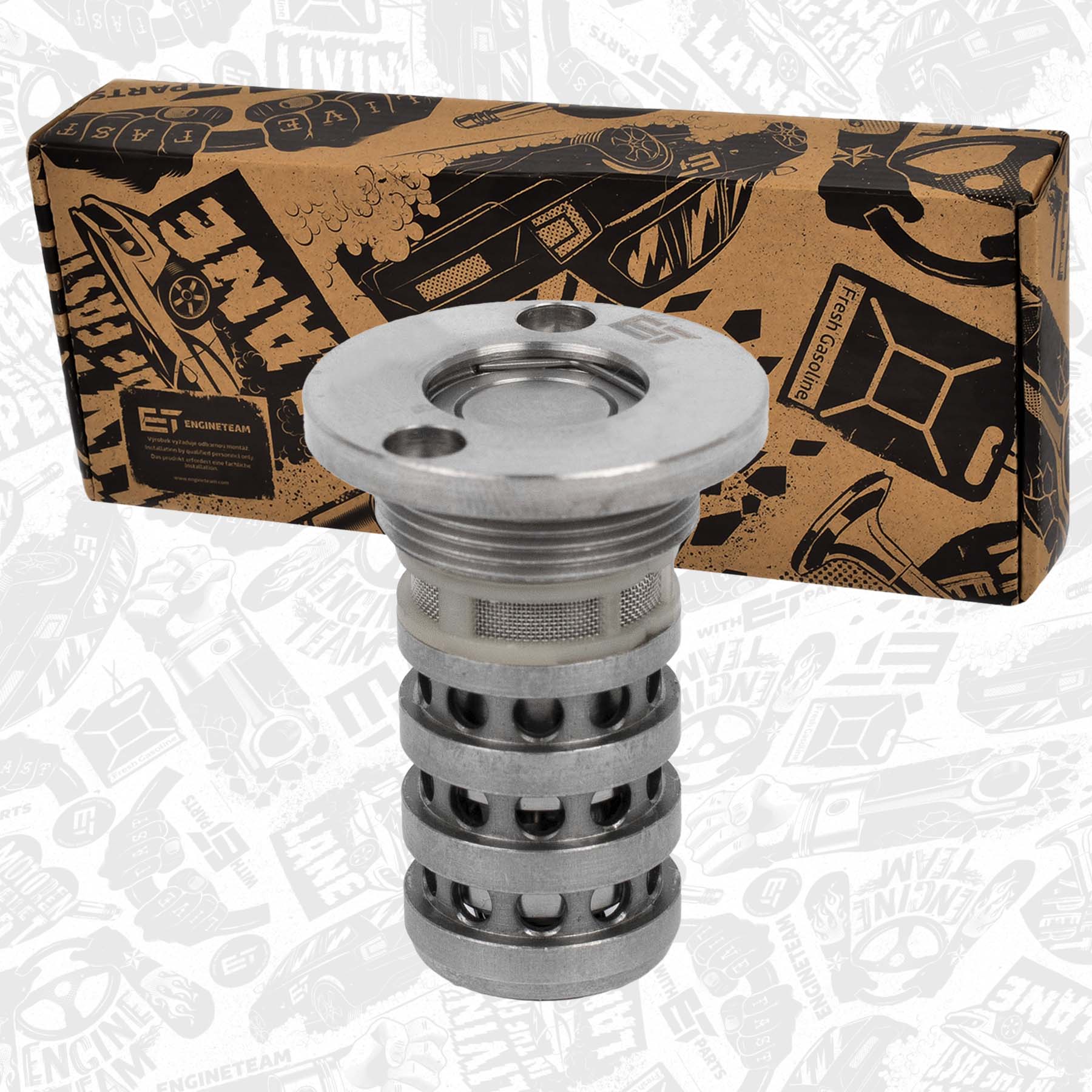 Central Valve, camshaft adjustment CV0030 ET 06L109257F, 06L109257B, 50007784 K