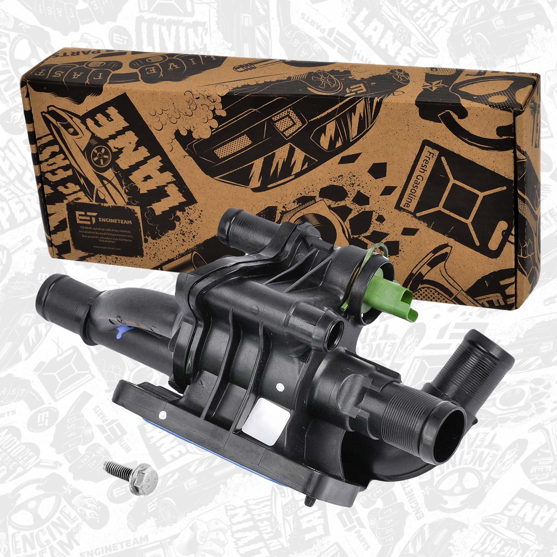 Thermostat, coolant ED0079 ET 11517809191, 1336AF