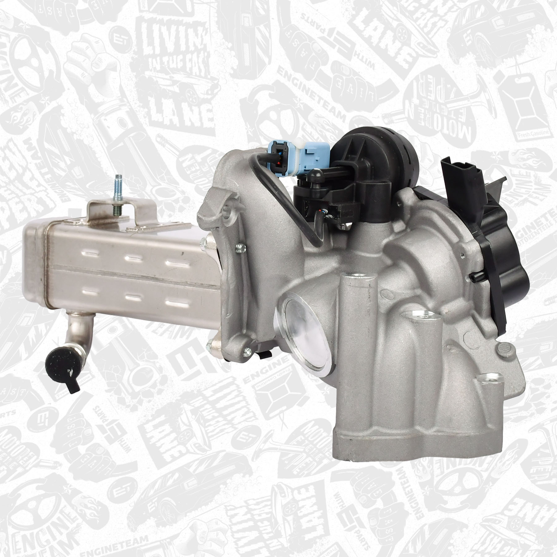 Docas EGR Valve & Cooler Assembly - Replaces 1682736, 1618.N8 For Citroen, Peugeot, Ford 1.4 HDi Models