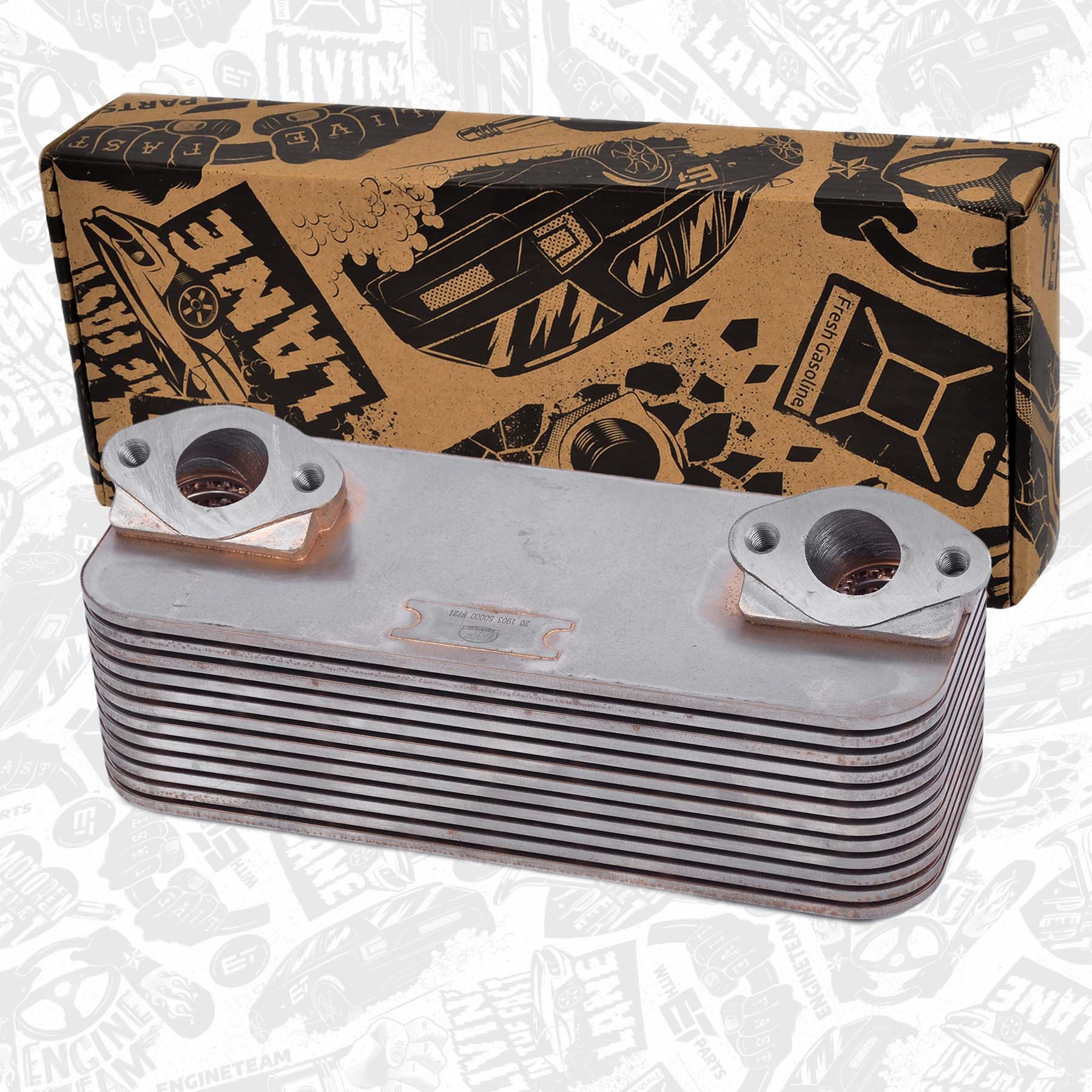 Oil Cooler, engine oil HE0002 ET A5411880201, 5411880201