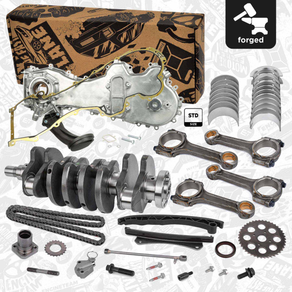 Crankshaft kit HK0205VR5 ET 12220M86J00, 1539542, 55185375 K