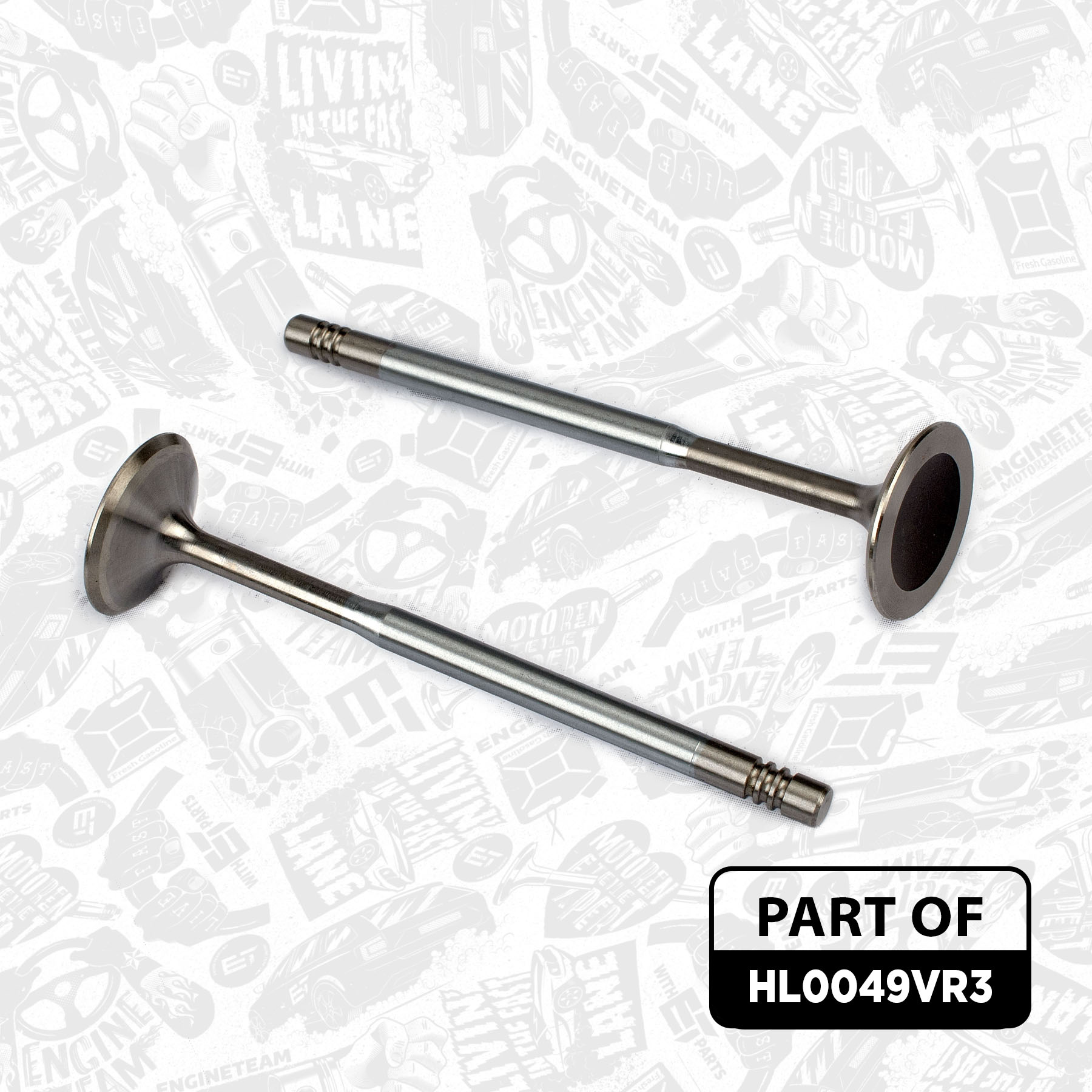 Cylinder Head set HL0049VR3 ET 06A103351J, 06A103351L