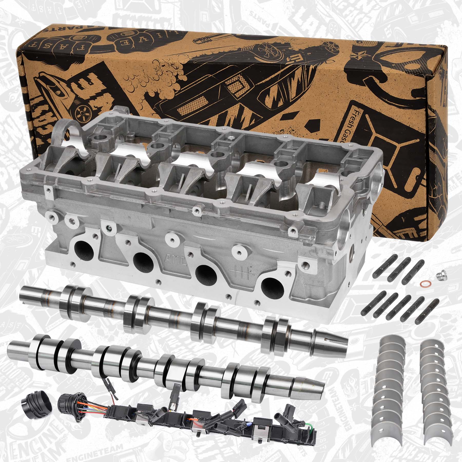 Cylinder Head set HL0127VR2 ET 03G103264BX, 03G103264EX