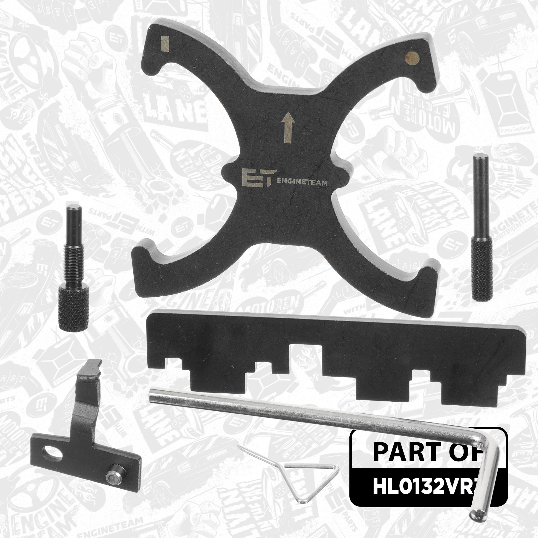 Cylinder Head set HL0132VR3 ET 1700101, 31460680