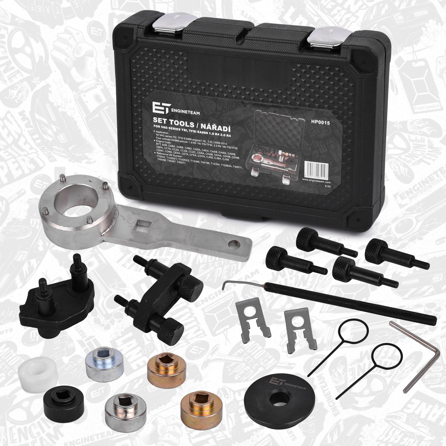 Adjustment Tool Kit, valve timing HP0015 ET AT1038
