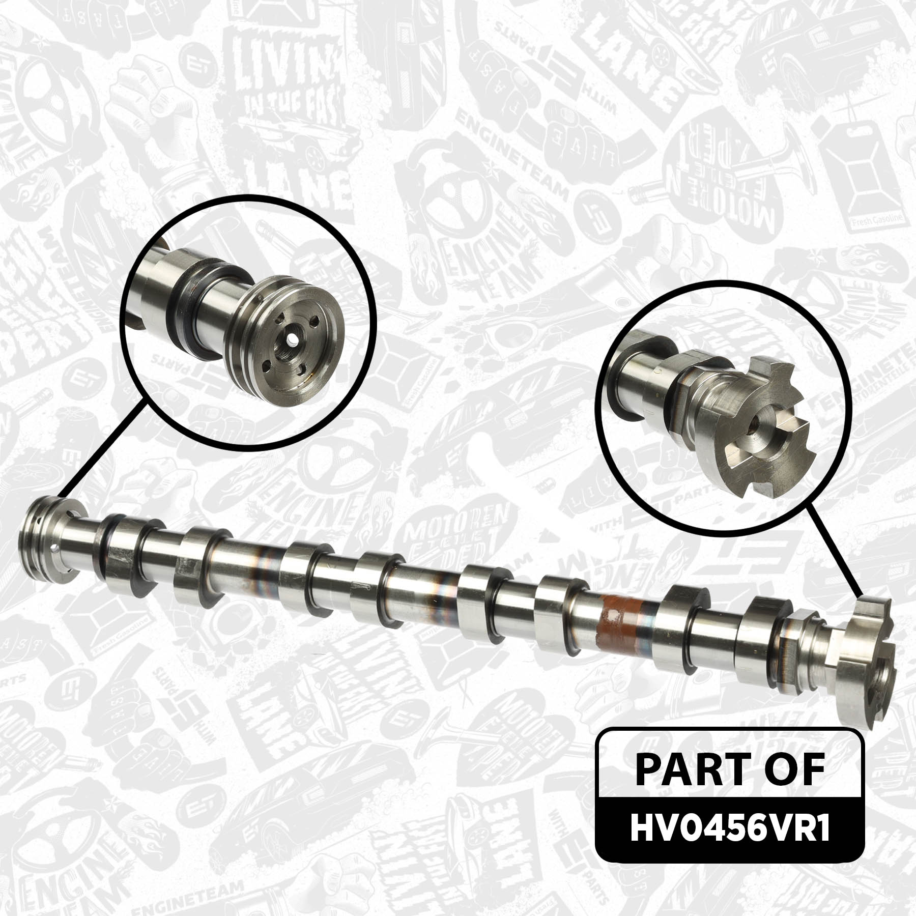 Camshaft Kit HV0456VR1 ET 0801.FF, 11317587755, 0801FF