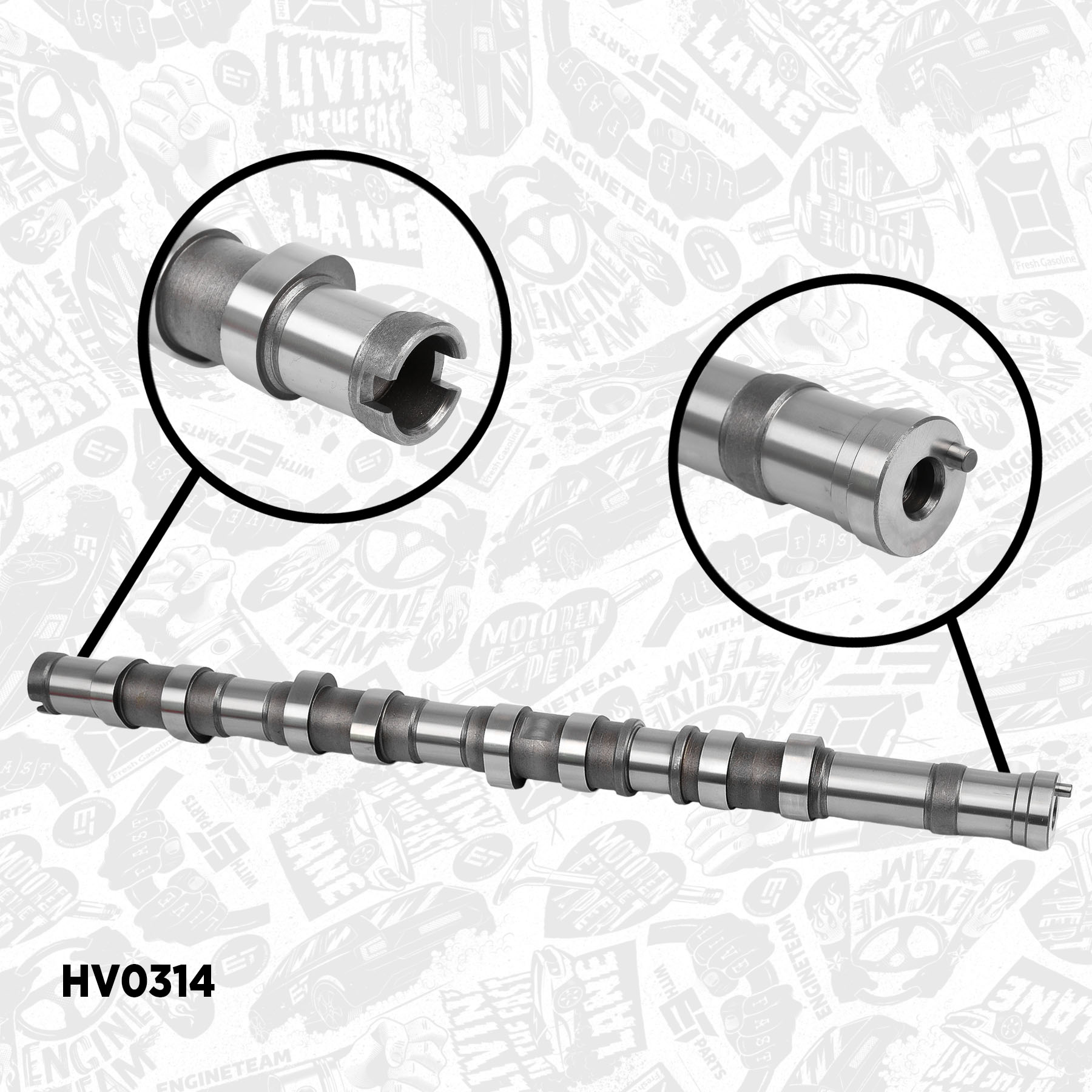 Camshaft Kit HV0458 ET 242004A400, 242004A500