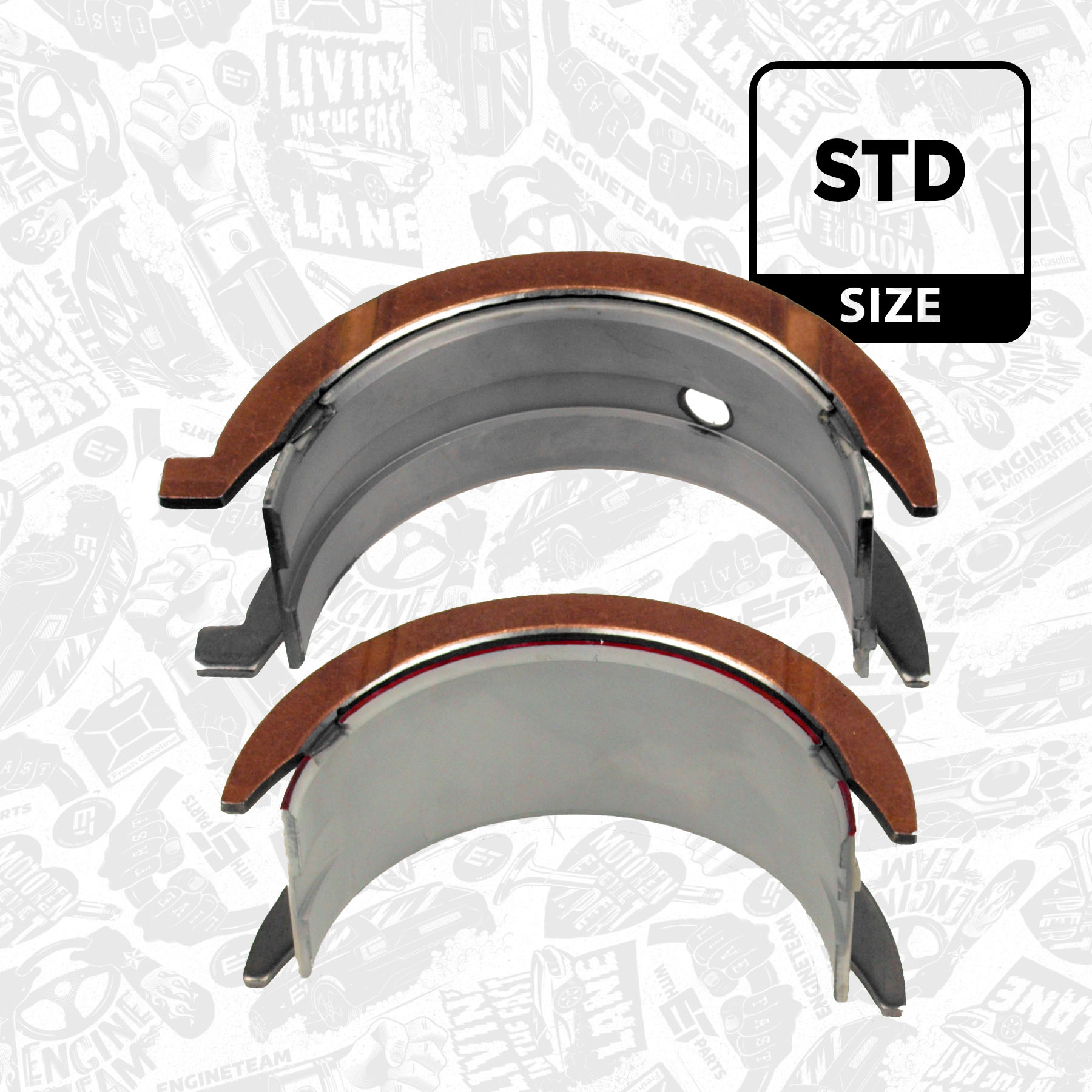 Thrust Washer, crankshaft - LA000300 ET ENGINETEAM - 2991780 