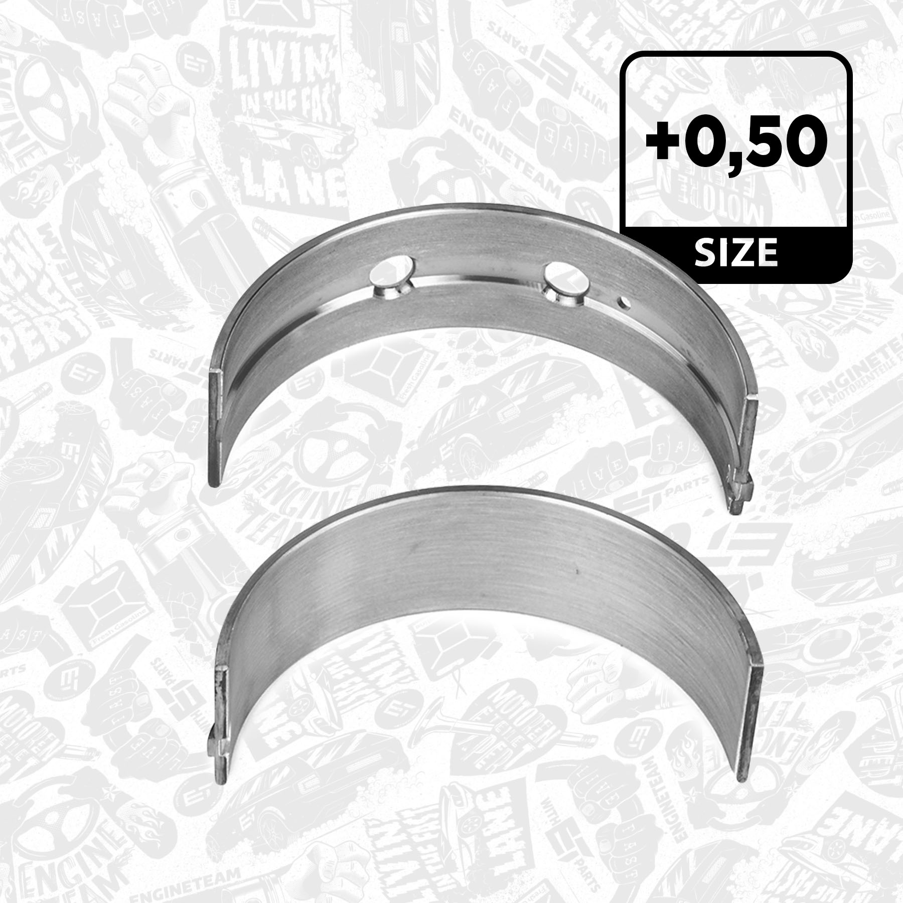 Crankshaft Bearing - LH000850 ET ENGINETEAM - 2992149, 2995789, 160315 ...