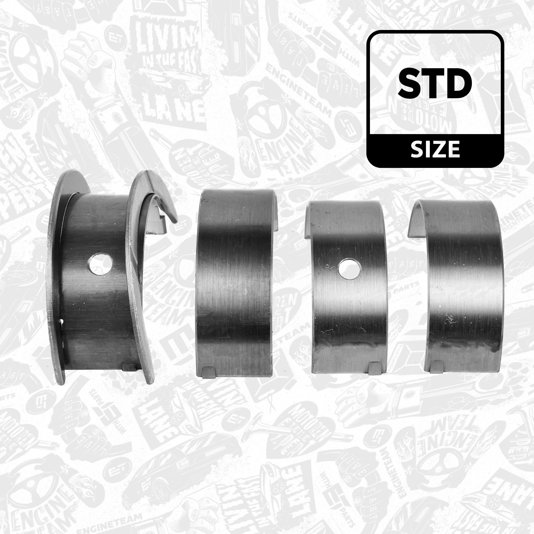 Crankshaft Bearing Set LH001000 ET 2995574, 500054637