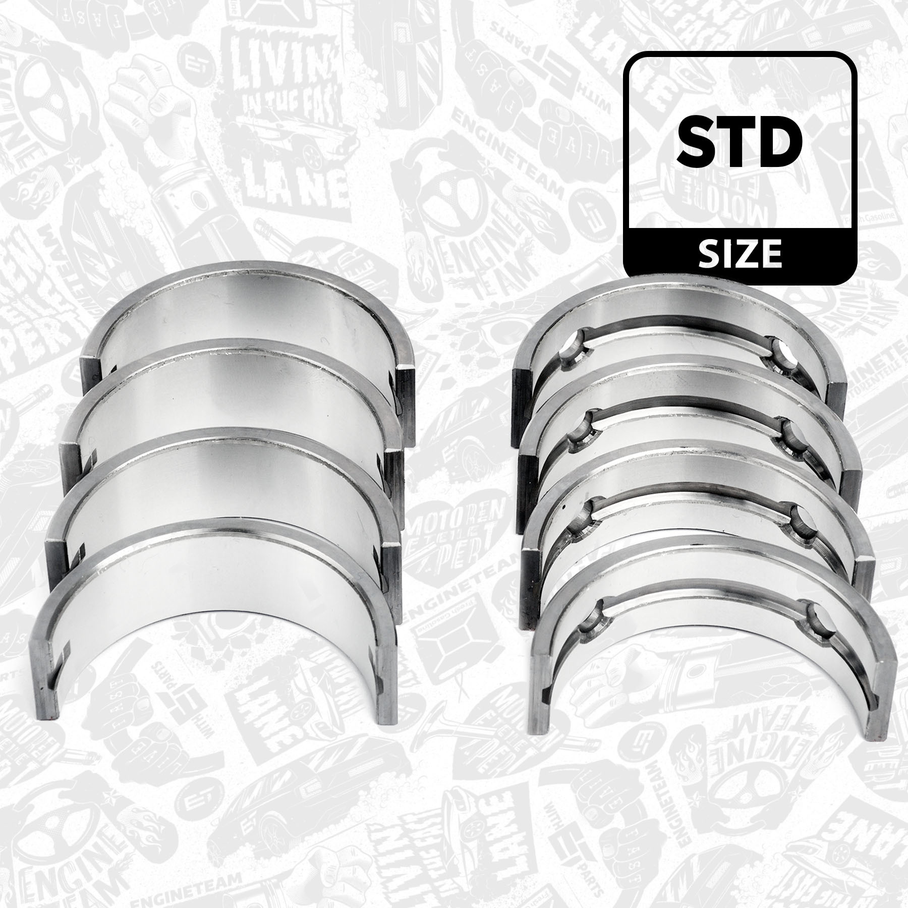 Crankshaft Bearing Set LH004200 ET 03D105561G