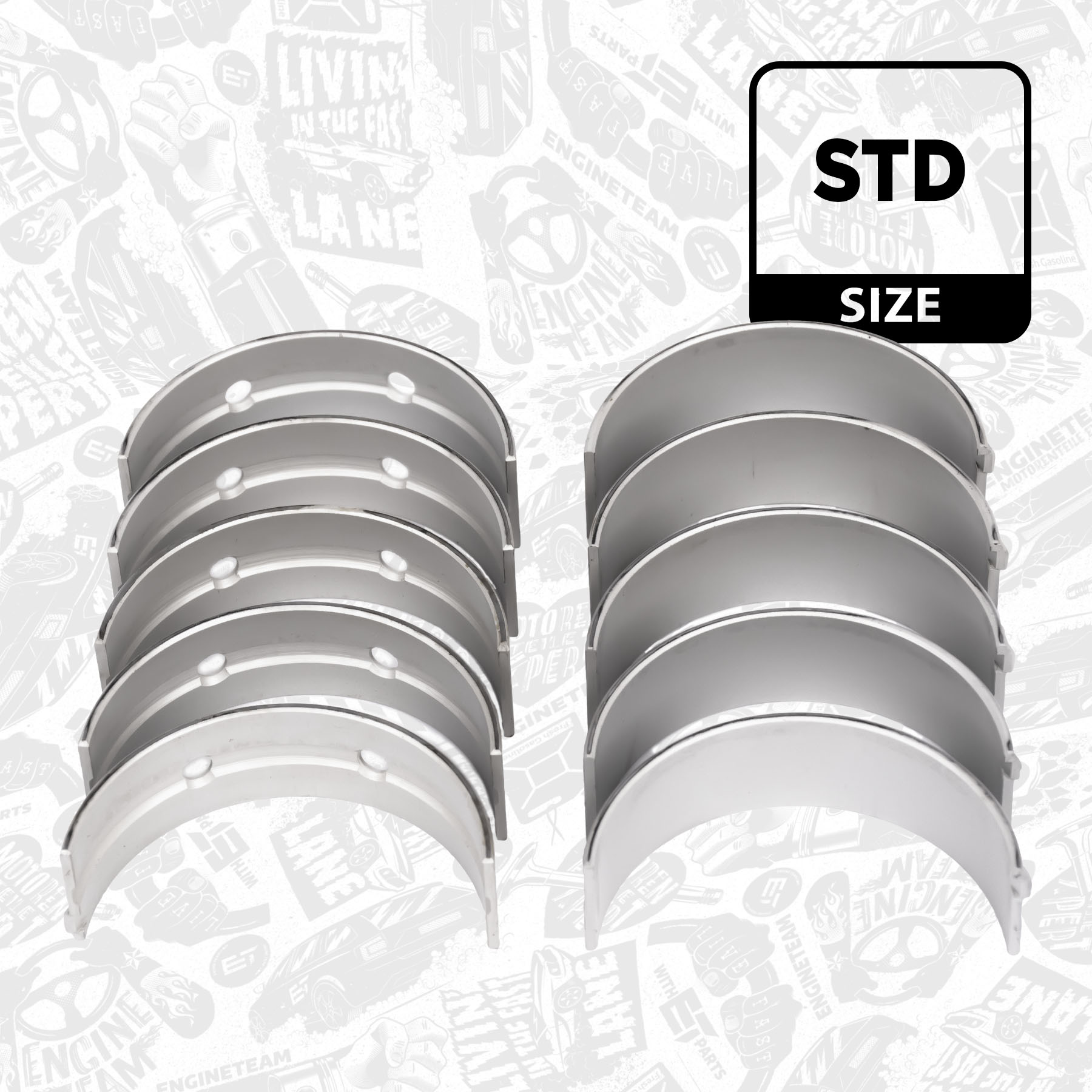 Crankshaft Bearing Set LH004900 ET 618390 K