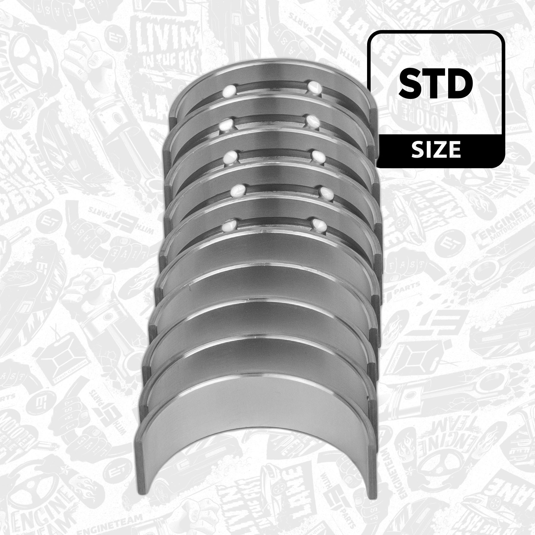 Crankshaft Bearing Set LH005200 ET 122072344R K