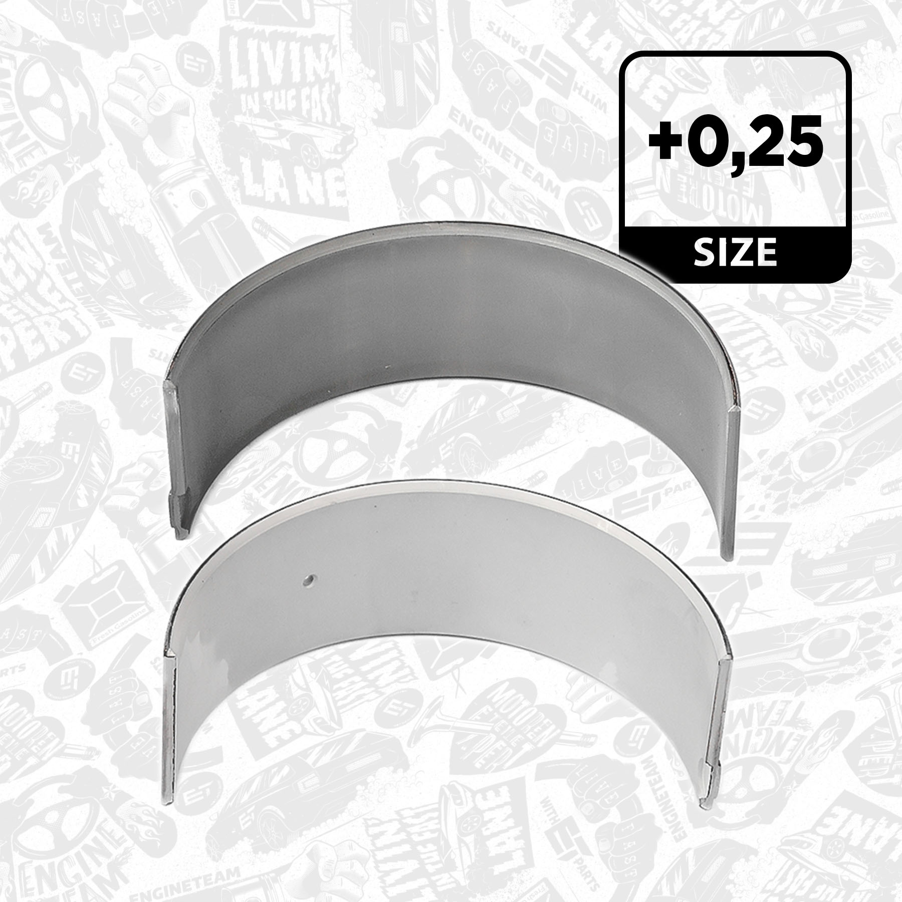 Big End Bearings LP002025 ET 77879610, 79405610, 71