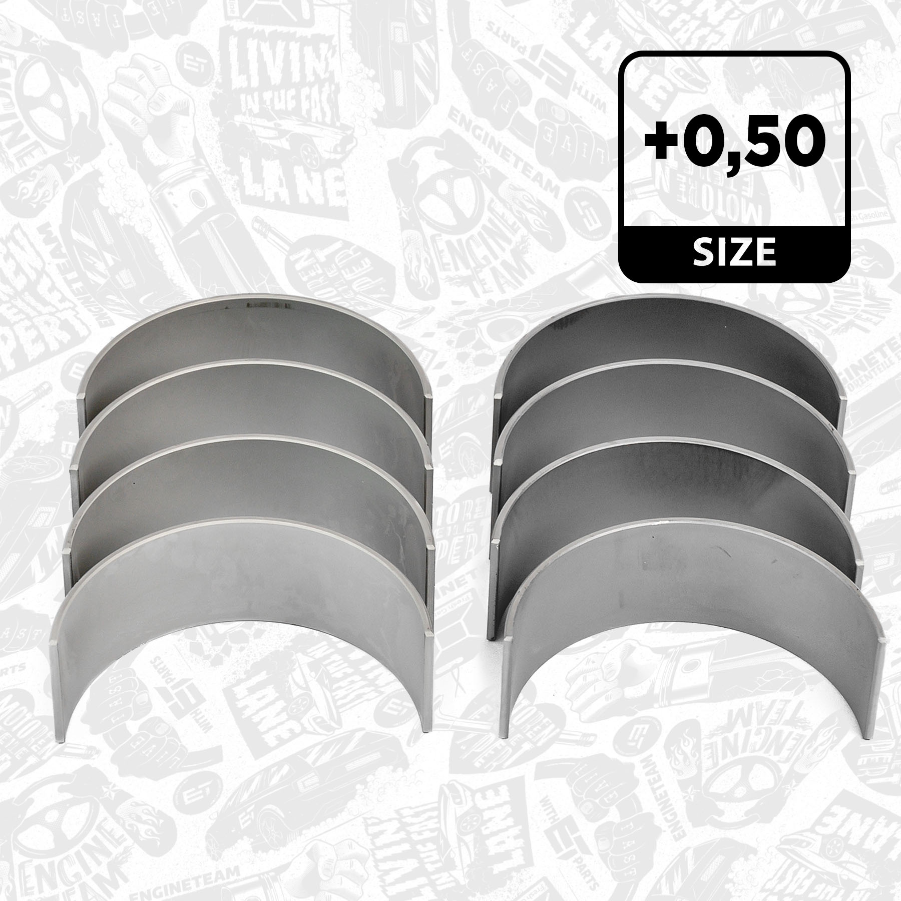 Connecting Rod Bearing Set LP003050 ET 77555620 K