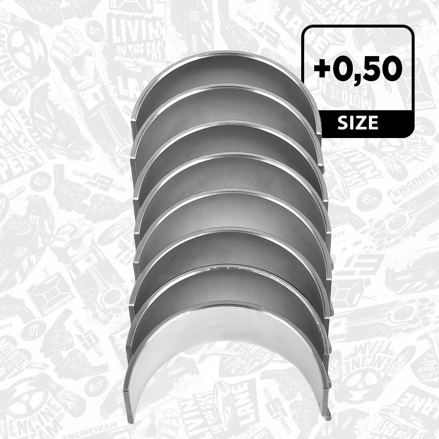 Connecting Rod Bearing Set LP006050 ET CB3878A0.50 K