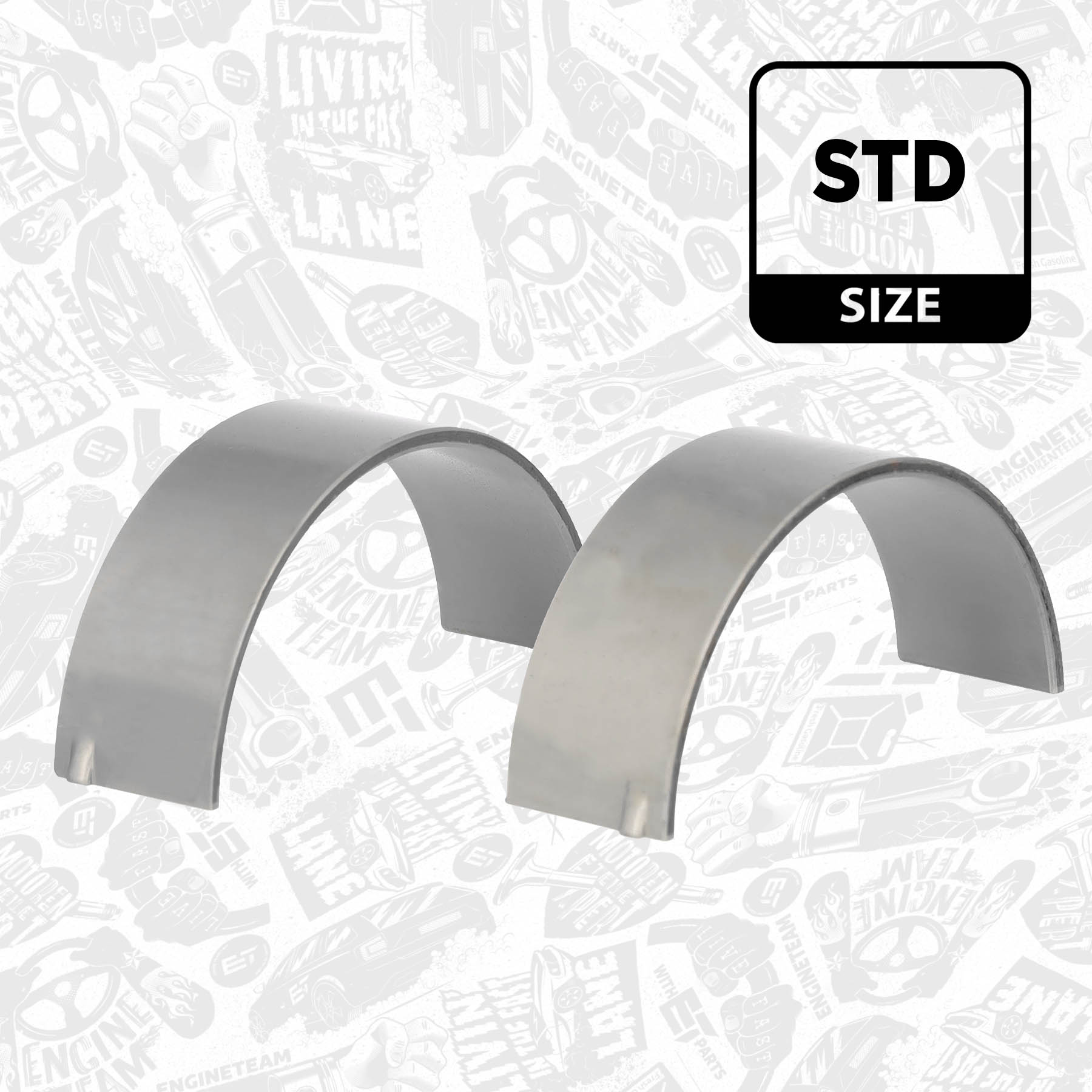 Connecting Rod Bearing Shell Set - LP008200 ET ENGINETEAM - 11247576714 ...