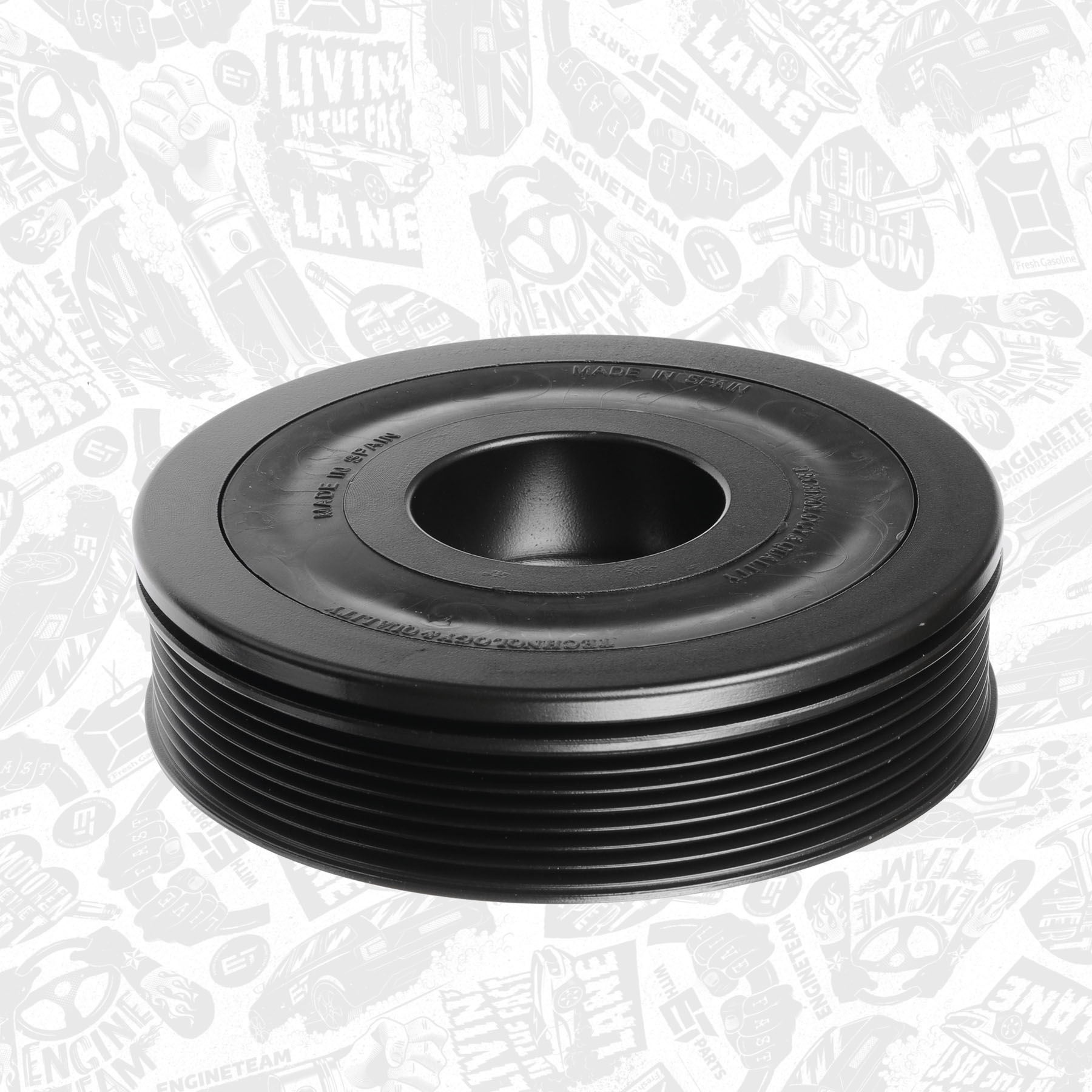 Belt Pulley, crankshaft PC0010 ET 8200767762, 8200361247