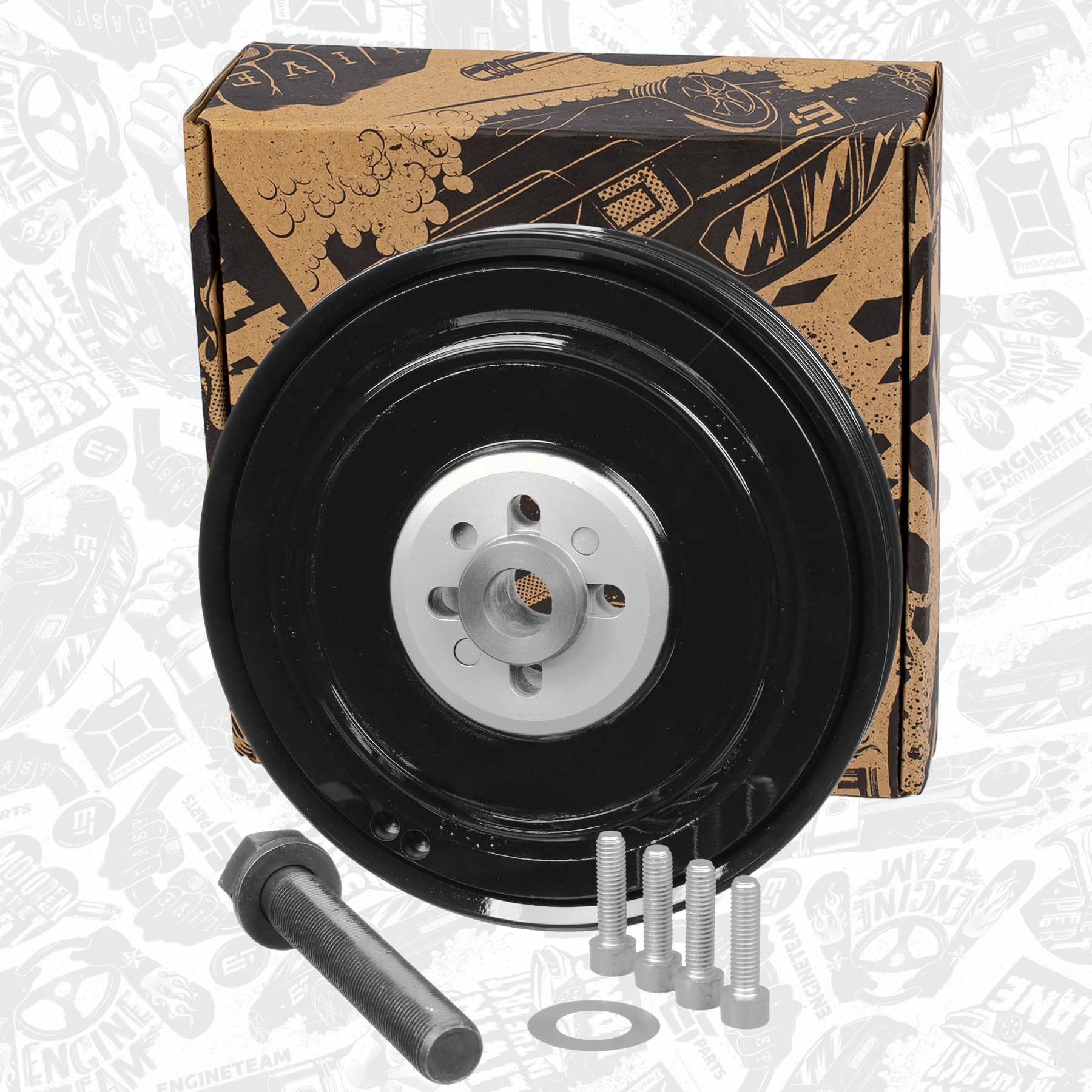 Belt Pulley, crankshaft PC0014 ET 074105251AC