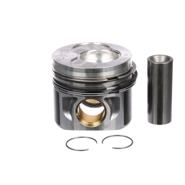 Piston with rings and pin - PM001800 ET ENGINETEAM - 038107065CH, 038107101FE, 0308600
