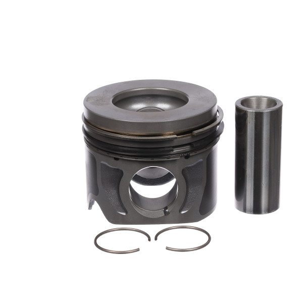 Piston with rings and pin - PM005300 ET ENGINETEAM - 013PI00140000