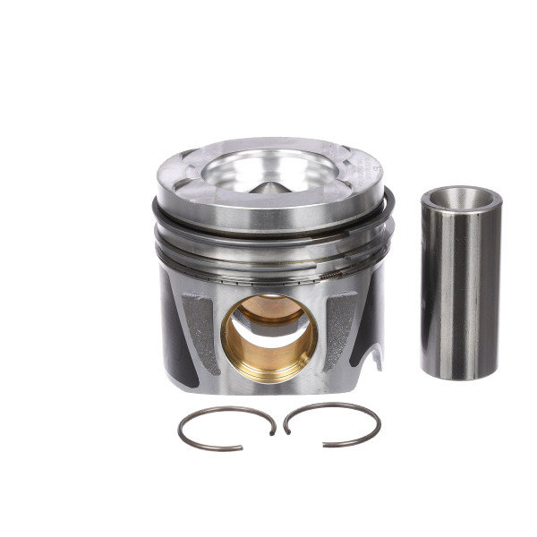 Piston with rings and pin - PM006500 ET ENGINETEAM - A6510300417, A6510300917, A6510301017