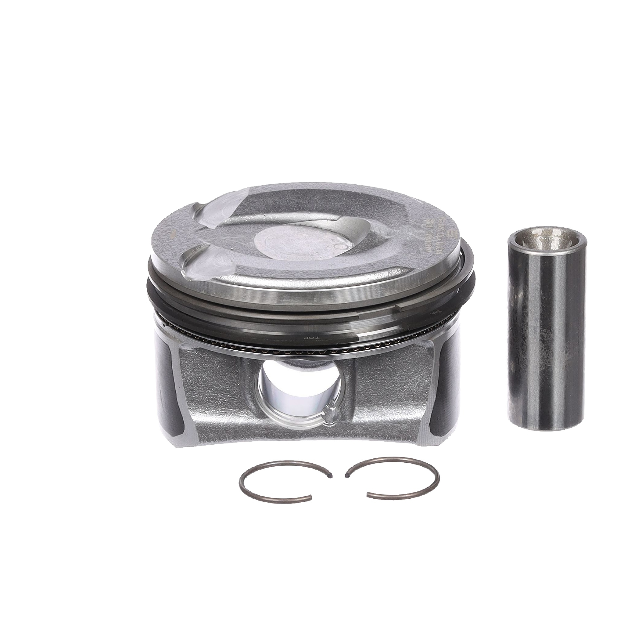 Piston with rings and pin - PM006850 ET ENGINETEAM - 851975, 1613665180 ...