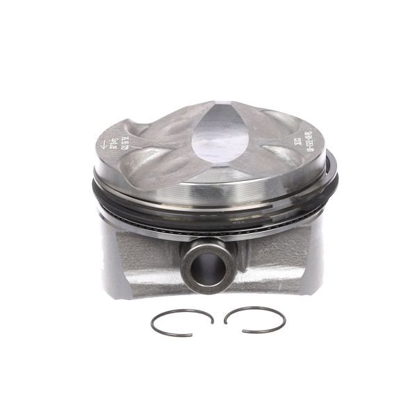 Piston with rings and pin - PM008800 ET ENGINETEAM - 0628.T6, 11257566478, 0628T6