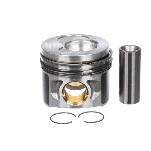 Piston with rings and pin - PM009500 ET ENGINETEAM - 038107065HE, 038107065HM, 038107065KJ