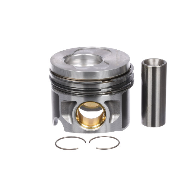 Piston with rings and pin - PM009600 ET ENGINETEAM - 038107065HF, 038107065HL, 038107065KK
