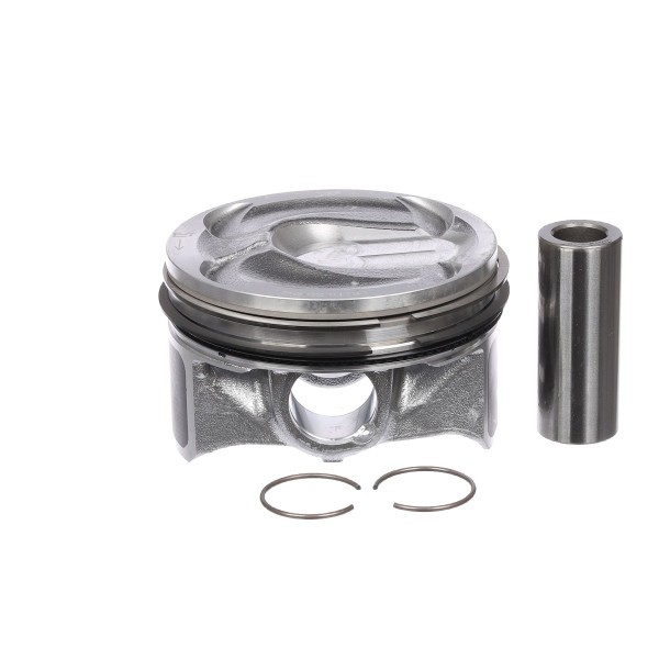 Piston with rings and pin - PM010000 ET ENGINETEAM - 40315600