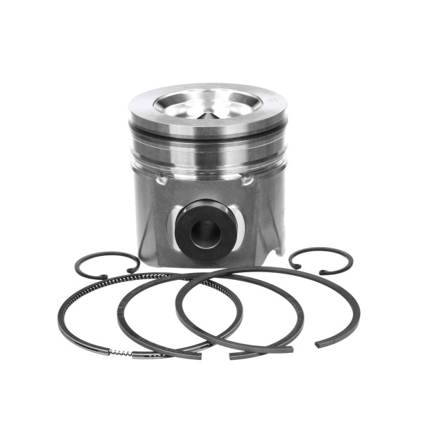Piston with rings and pin - PM010300 ET ENGINETEAM - 1704036, 4376347, 1707319