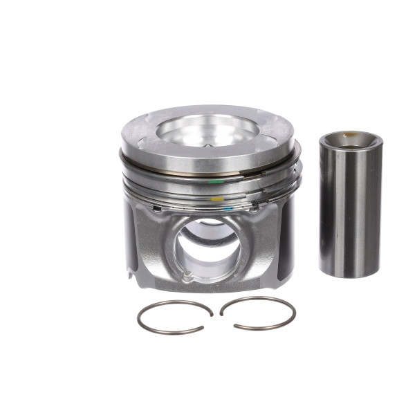 Piston with rings and pin - PM010600 ET ENGINETEAM - 120A11789R, 4423449, 120A12695R
