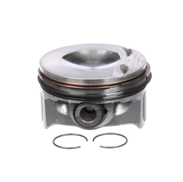 Piston with rings and pin - PM010800 ET ENGINETEAM - 06K107065AD, 06K107065AN, 06K107065AR