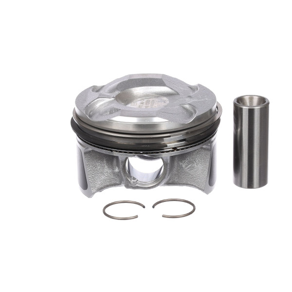 Piston with rings and pin - PM011700 ET ENGINETEAM - 0628W4, 11257601181, 11257601077