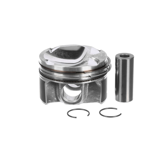 Piston with rings and pin - PM012750 ET ENGINETEAM - 021PI00127002