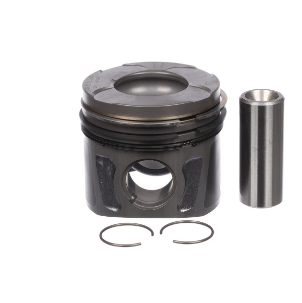 Piston with rings and pin - PM013300 ET ENGINETEAM - 55212096, 55267589, 55212097