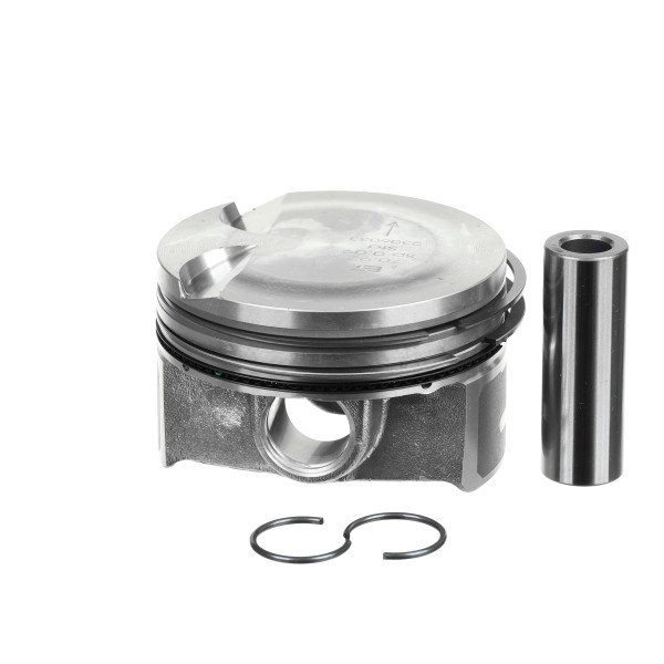 Piston with rings and pin - PM014700 ET ENGINETEAM - 04E107065BC, 04E107065DC