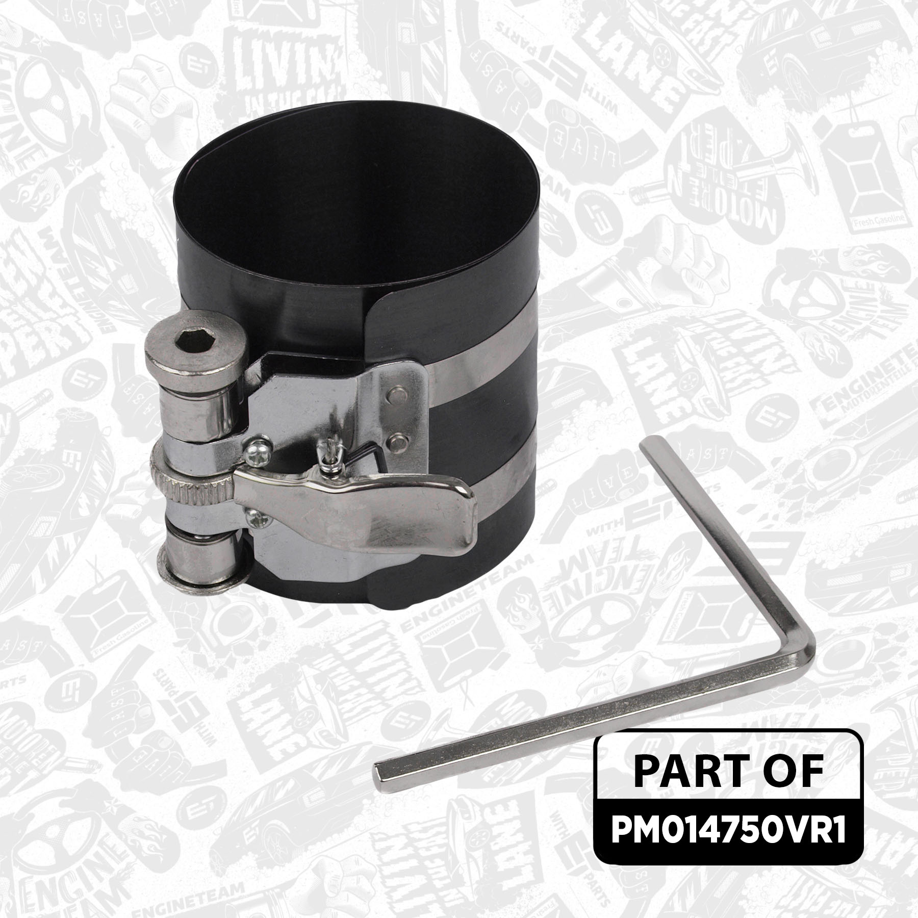 Piston Set - PM014750VR1 ET ENGINETEAM | K MOTORSHOP
